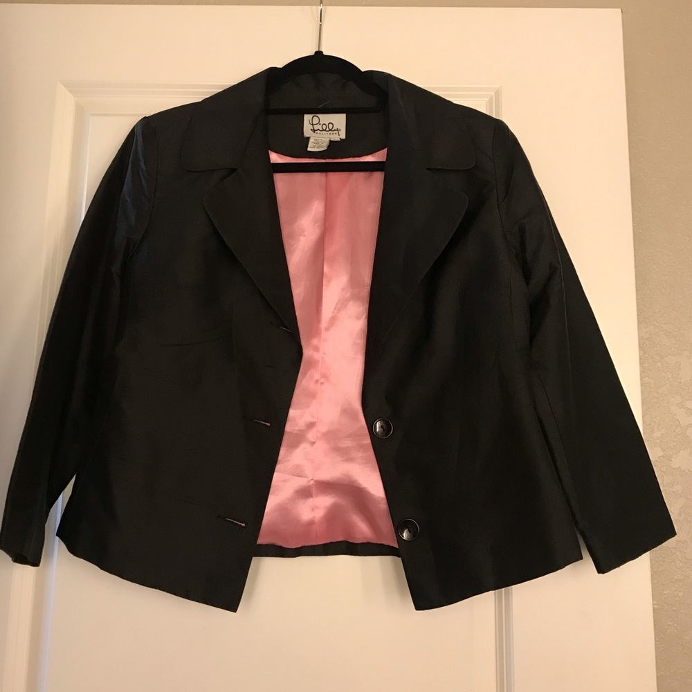 Vintage Lilly Pulitzer Silk Blazer